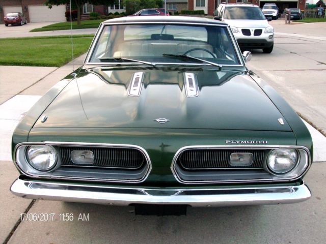 1968 Plymouth Barracuda V8 two door Hardtop - photo 6