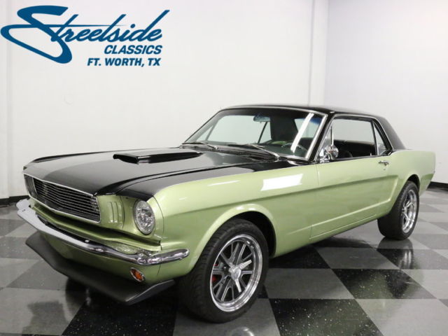 EXTREMELY CLEAN! BEAUTIFUL PAINT, 347 STROKER V8, AUTO, PS, PB W/ FRT DISC, WOW 1966 Ford Mustang Restomod