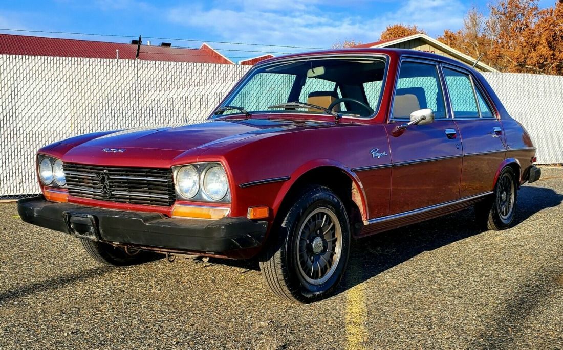 Extremely low mile all original car , Great running Diesel, Automatic Trans. 1978 Peugeot 504