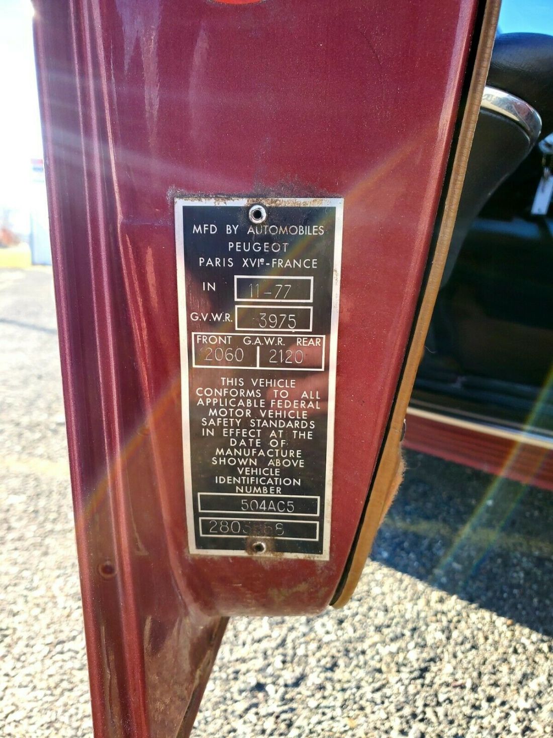 1978 Peugeot 504 - photo 10