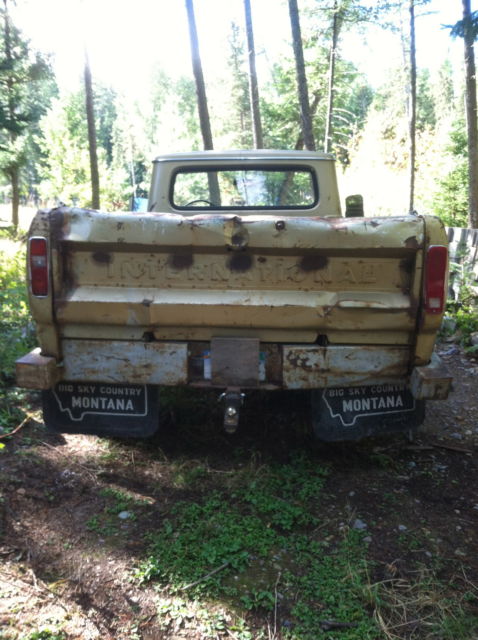 1969 International Harvester Pickup heavy Load HD 1200D 4X4 V-8 6100GVW 3/4 - photo 10