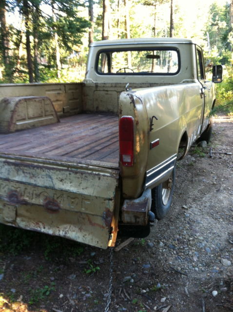 1969 International Harvester Pickup heavy Load HD 1200D 4X4 V-8 6100GVW 3/4 - photo 4