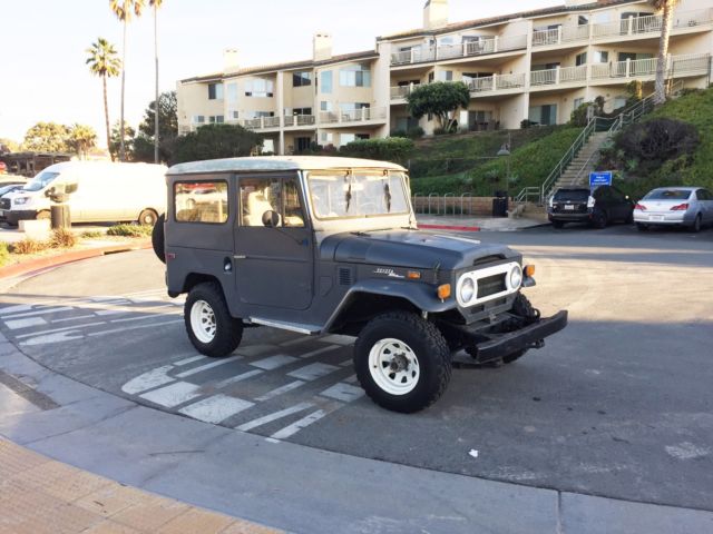 Extremely Rare "Barn-Find" CA Model 1970 FJ40 Landcruiser 1970 Toyota Land Cruiser