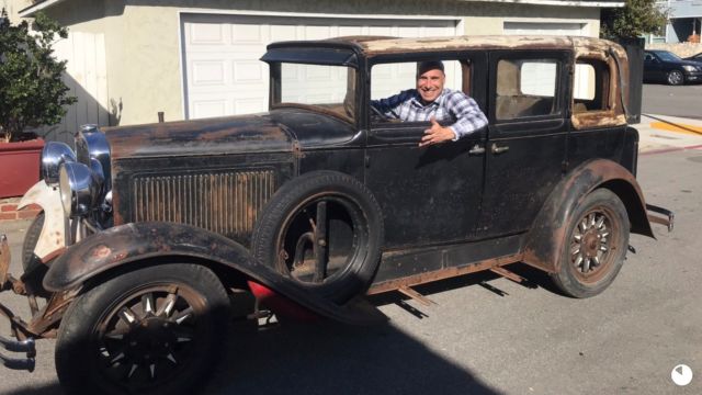 Extremely Rare - 1930 - Nash - 457 Single 6 Series - Sedan - For Restoration 1930 Nash 400 Series