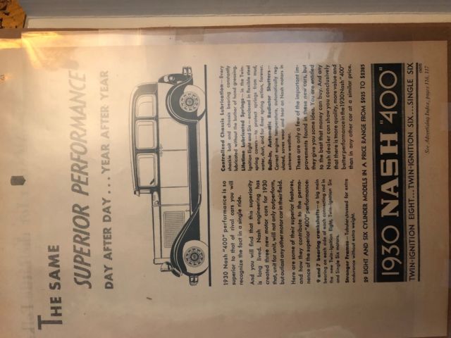 1930 Nash 400 Series - photo 11