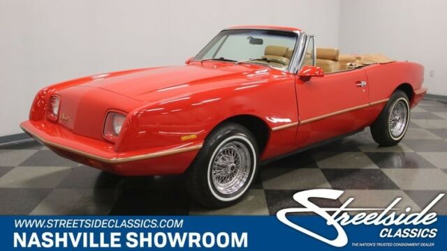 EXTREMELY RARE AVANTI CONVERTIBLE, ONLY 29K ORIGINAL MILES, GREAT CONDITION! 1987 Studebaker II Convertible
