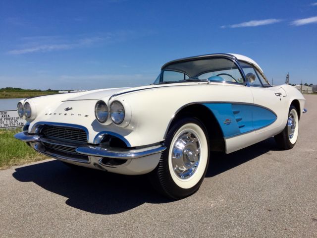 Extremely Rare Color, Unrestored and Superbly Well Preserved! A True Survivor! 1961 Chevrolet Corvette Convertible
