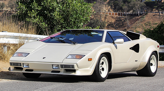 Extremely Rare Euro Bumpers and Lights - Extensively documented, ORIGINAL car 1987 Lamborghini Countach LP5000QV