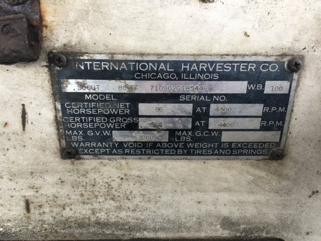 1966 International Harvester Scout Sportop - photo 13