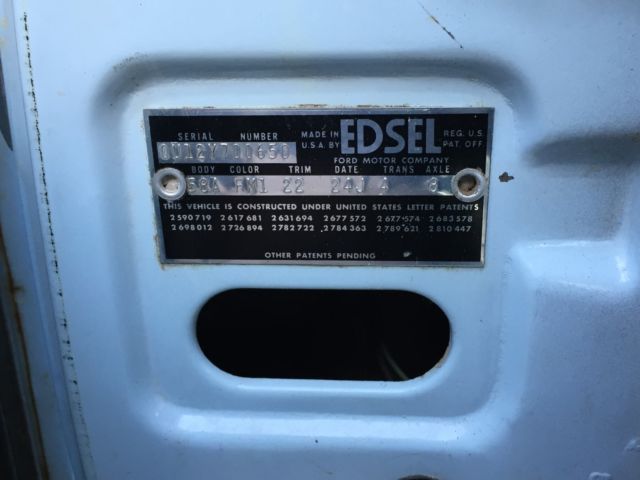 1960 Edsel Ranger A - photo 12