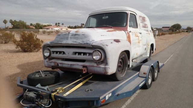 F100 Ford Panel Truck 1953 1953 Ford F-100 Panel