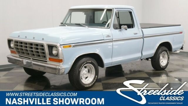 F100 pickup 302 motor auto classic vintage pickup 1979 Ford F-100 Ranger XLT Lariat