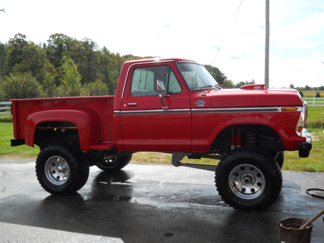 f150 4x4 short box step side 1979 Ford F-150 Ranger
