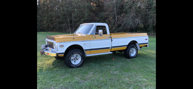 F150 F250 F350 K20 K30 K5 Power wagon Bronco c10 1972 Chevrolet C/K Pickup 2500 Cheyenne 3/4 Ton