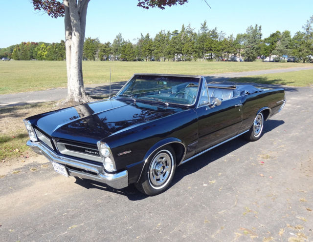 Fabulous Numbers Matching 1965 LeMans Convertible Full Documents Perfect Shape! 1965 Pontiac Le Mans Convertible