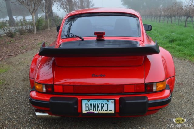 1987 Porsche 930 FACTORY TURBO/ 39K CALIFORNIA MILES - photo 7