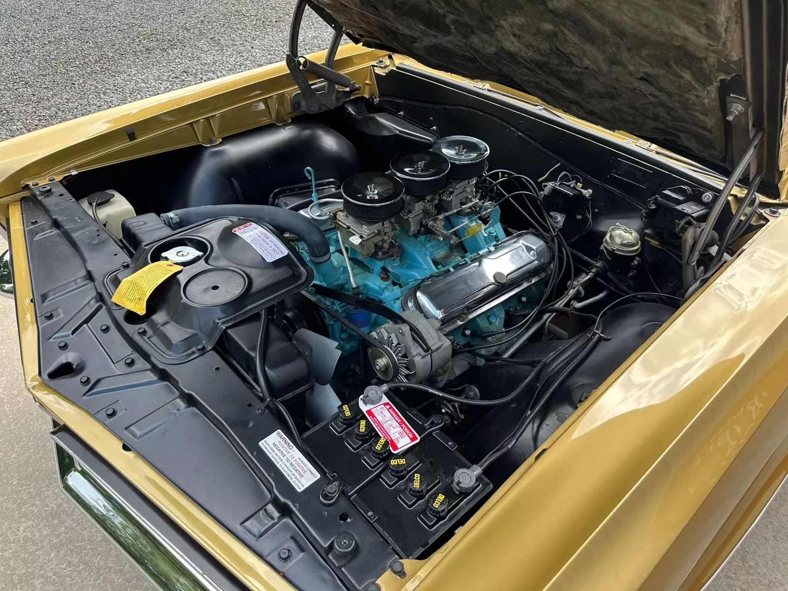 1965 Pontiac GTO Factory 3x2 Tri Power 389 GTO Convertible Rare Tiger Gold - photo 11