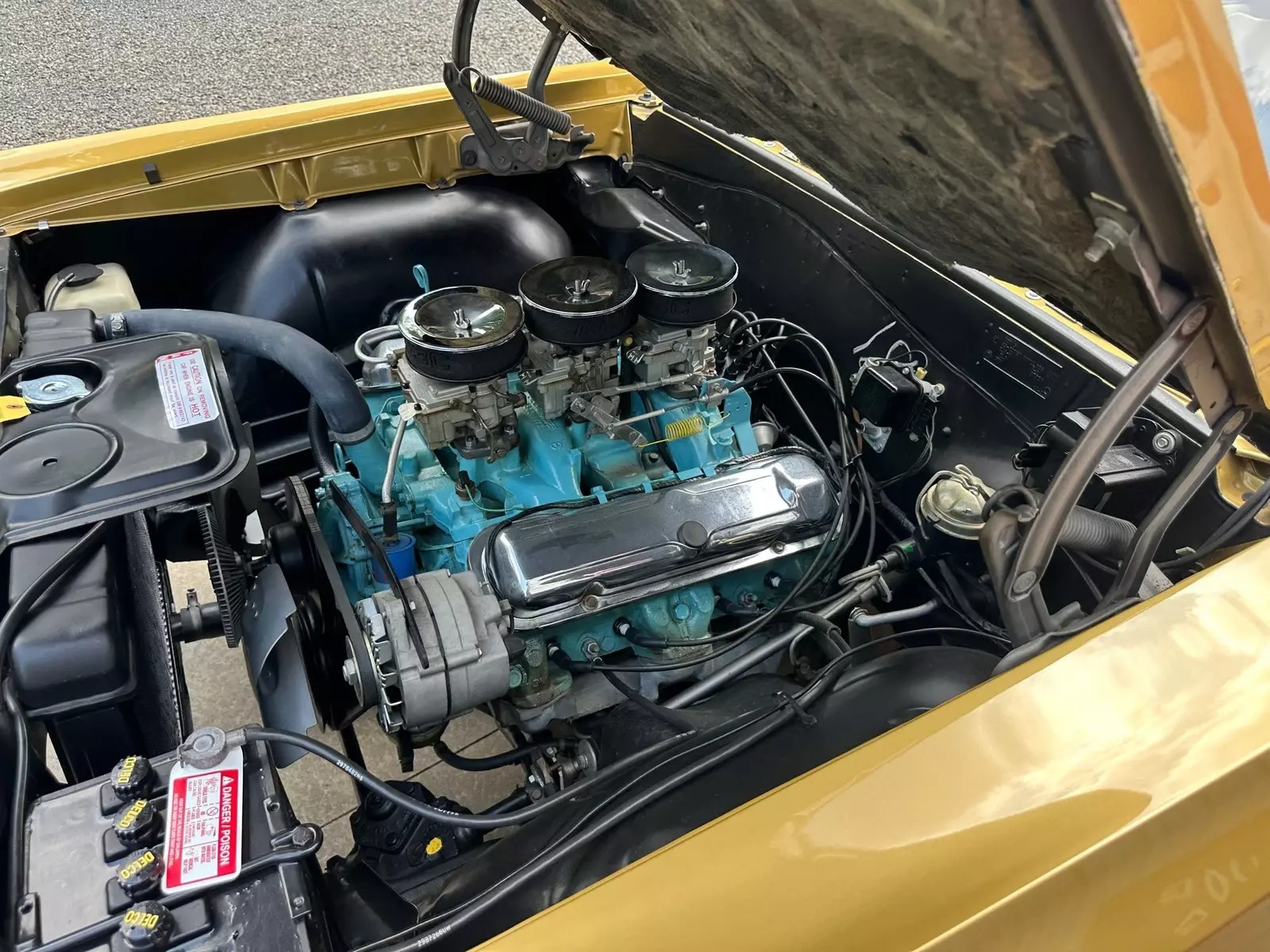 1965 Pontiac GTO Factory 3x2 Tri Power 389 GTO Convertible Rare Tiger Gold - photo 12