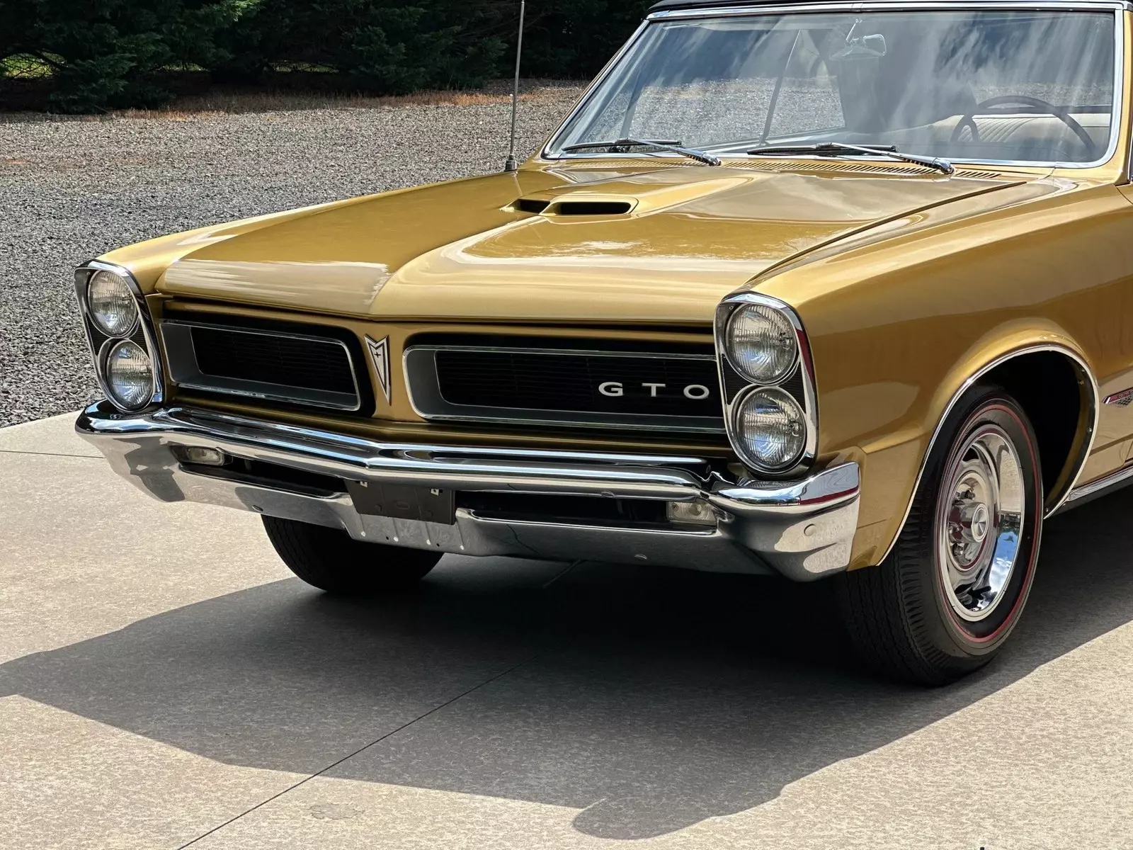 1965 Pontiac GTO Factory 3x2 Tri Power 389 GTO Convertible Rare Tiger Gold - photo 2