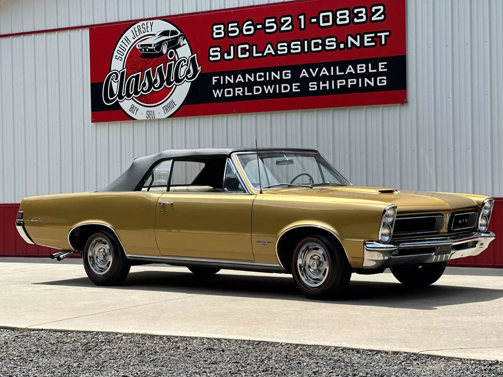 1965 Pontiac GTO Factory 3x2 Tri Power 389 GTO Convertible Rare Tiger Gold - photo 5