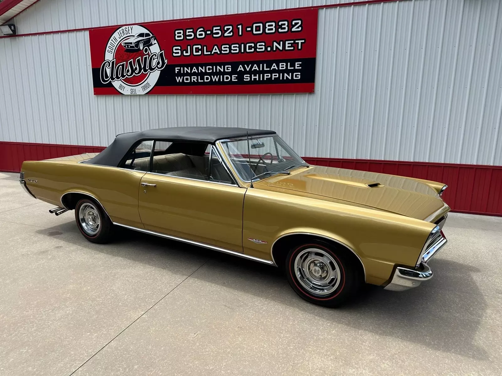 1965 Pontiac GTO Factory 3x2 Tri Power 389 GTO Convertible Rare Tiger Gold - photo 6