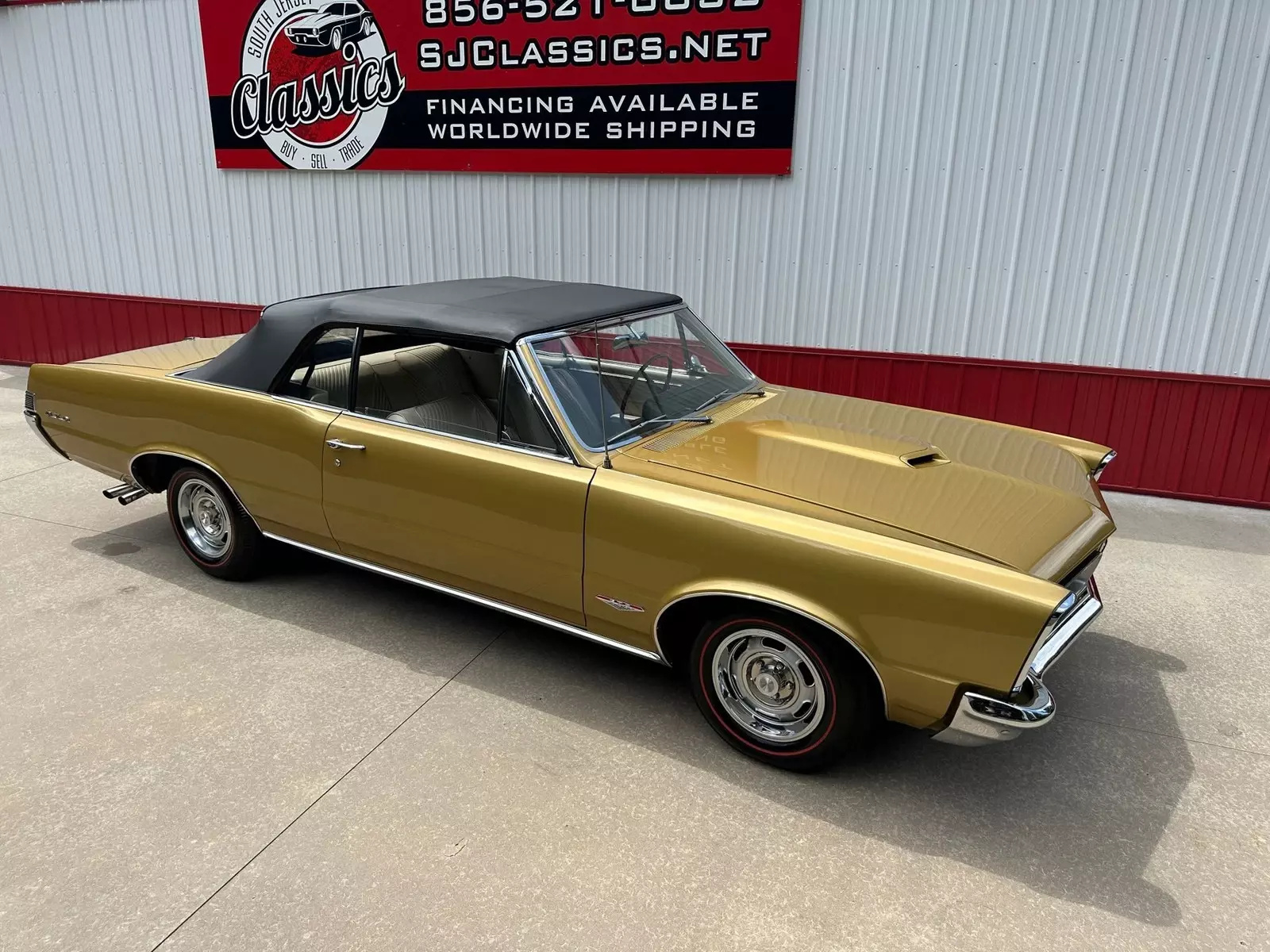1965 Pontiac GTO Factory 3x2 Tri Power 389 GTO Convertible Rare Tiger Gold - photo 8