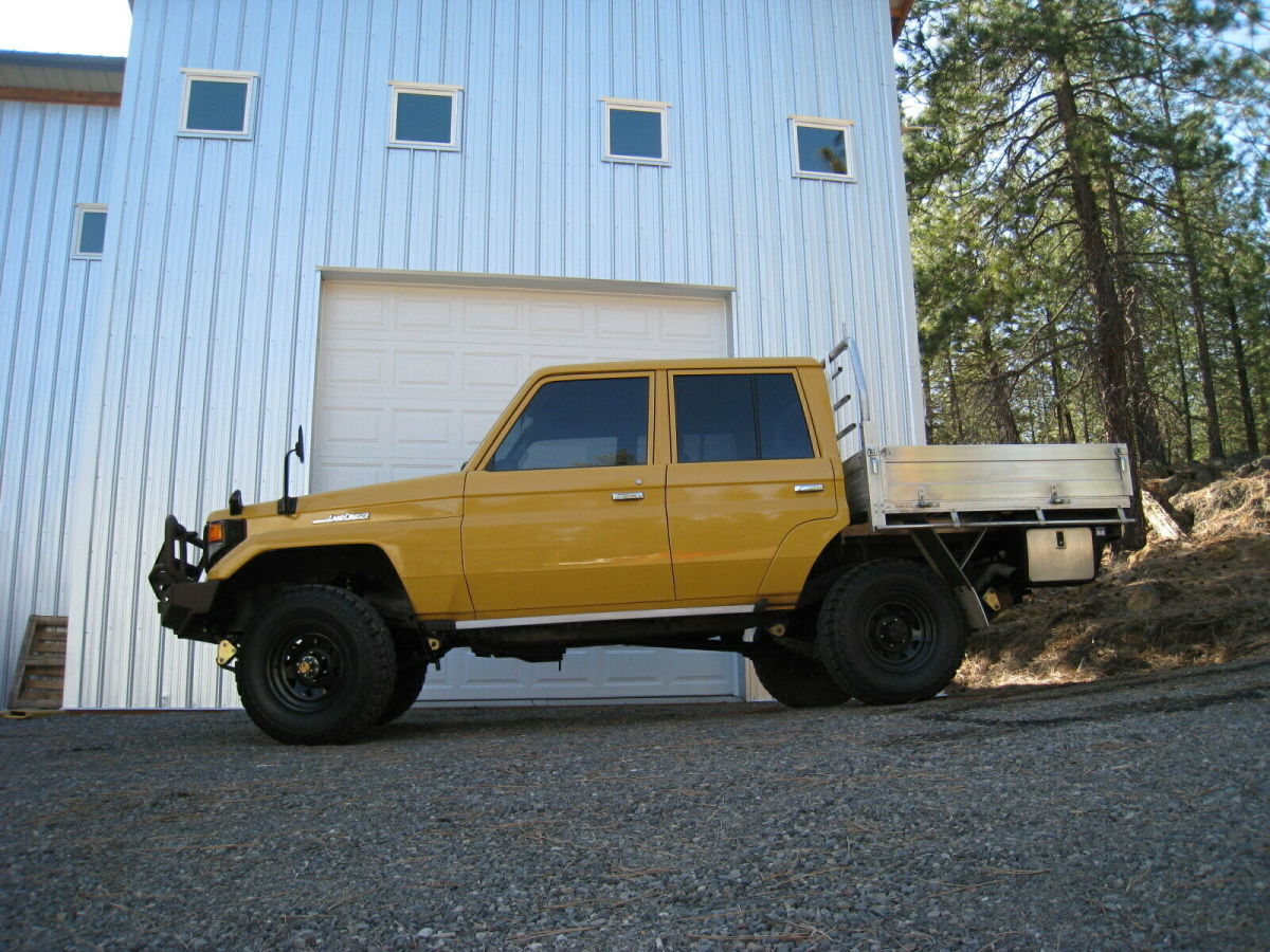 Factory 4 Door 75 Series Land Cruiser Pickup with under 10,000 original miles 1993 Toyota Land Cruiser