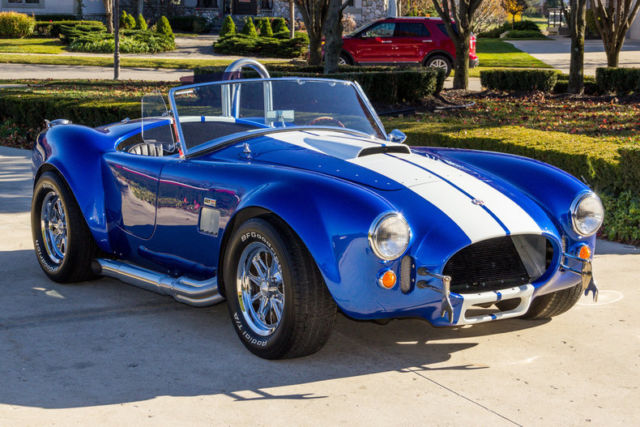 Factory 5! Ford 427ci Side Oiler V8, Top-Loader 4-Speed Manual, PS, Posi, Fast! 1965 Shelby Cobra Factory Five