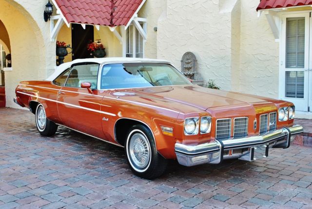 1975 Oldsmobile Eighty-Eight Delta Royale Convertible Believed to be 24k Miles - photo 11