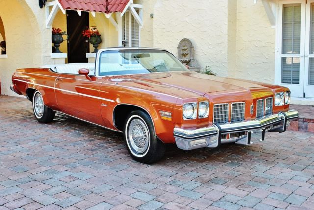1975 Oldsmobile Eighty-Eight Delta Royale Convertible Believed to be 24k Miles - photo 2