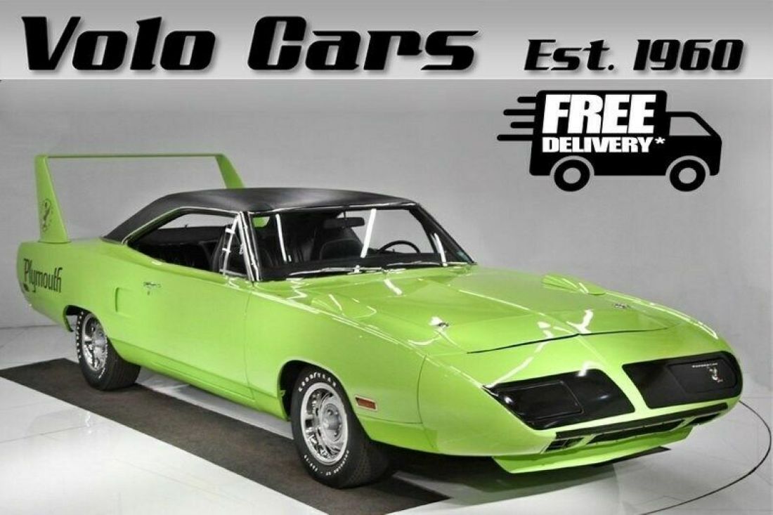 Factory born Sublime, 4-speed Superbird! 1 owner 30 years. 1970 Plymouth Superbird