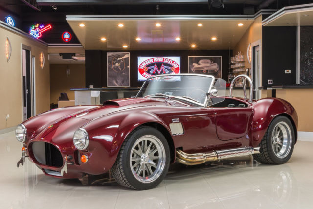 Factory Built Backdraft! Roush 427R Crate V8 (550HP), TKO600 5-Speed, PB, Disc! 1965 Shelby Cobra