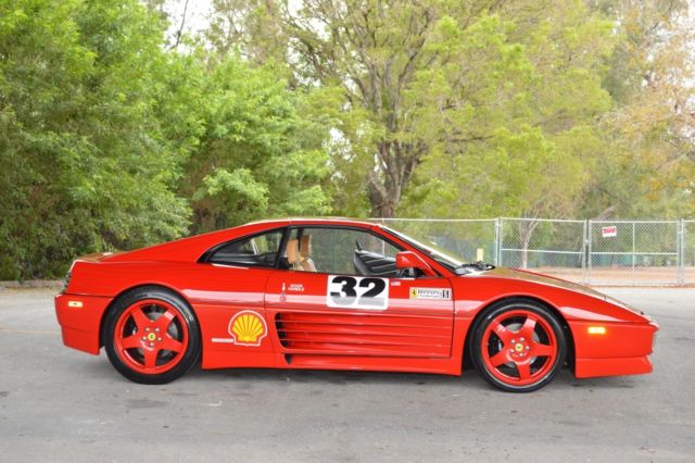 Factory Challenge 348 - Raced at Mugello World Cup - Just out of museum 1990 Ferrari 348 348 TS Challenge