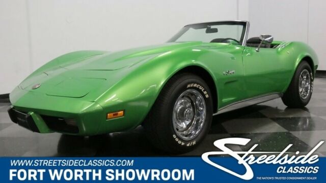Factory Colors and Numbers Matching 350 V8, Auto, Upgraded A/C, PS, Pwr Dsc Brks 1975 Chevrolet Corvette Convertible