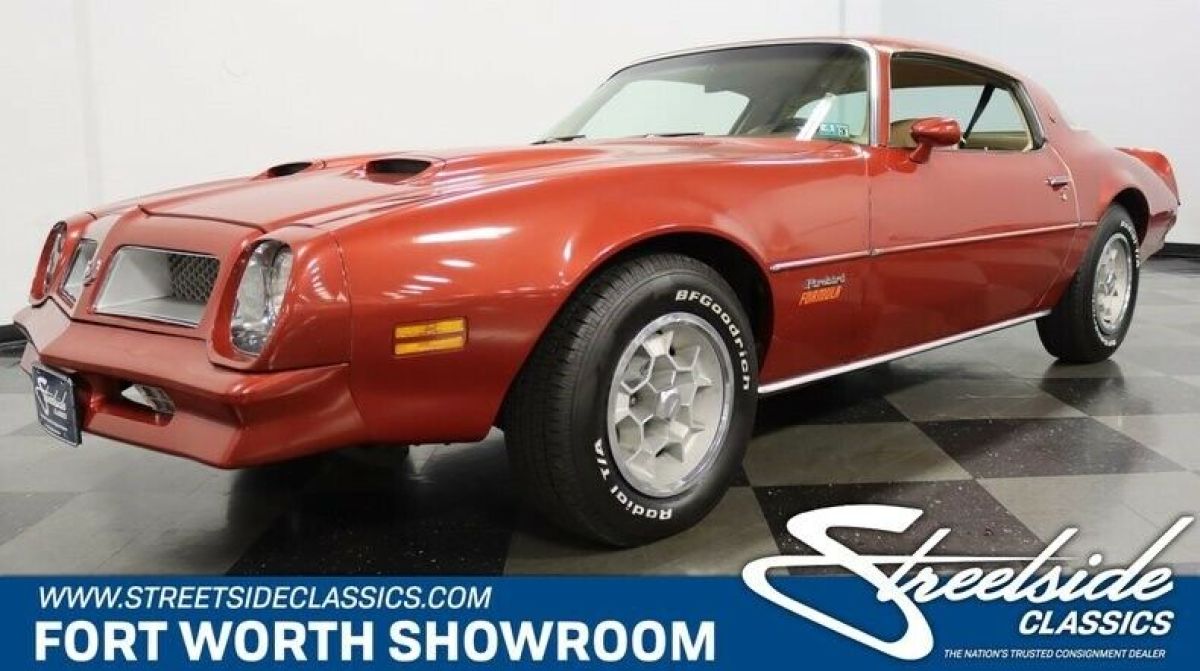 Factory Correct Firethorn Red! Believed Orig 400 V8, Auto, A/C, Long Term Owner 1976 Pontiac Firebird Formula