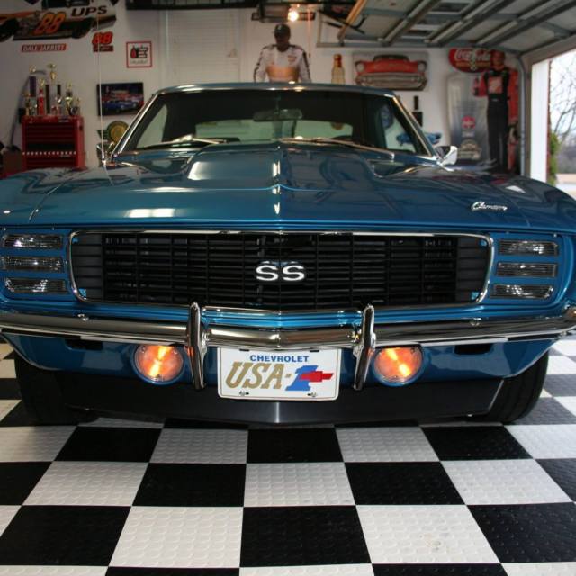 Factory correct X22 396 / 4 speed / 373 gears. Houndstoot int / LeMans Blue ex 19690000 Chevrolet Camaro RSSS