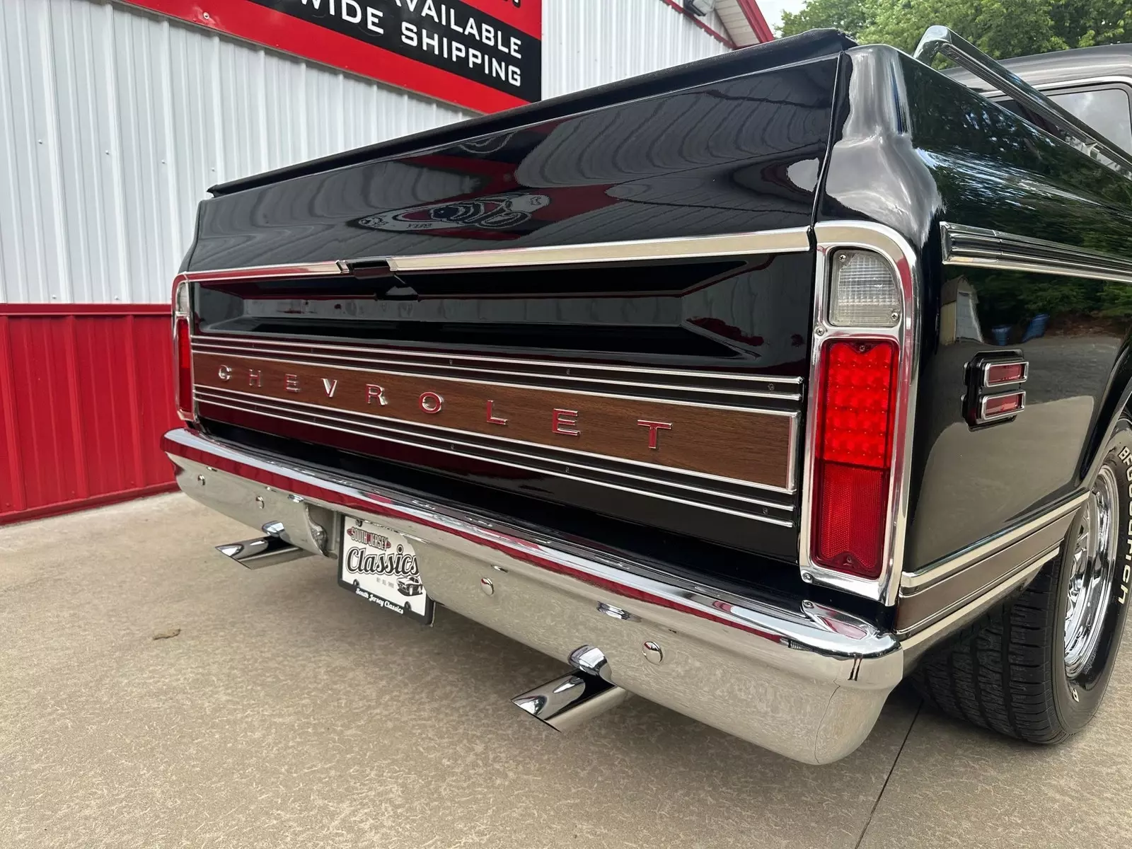 1969 Chevrolet CST 10 Short Bed Factory Black 350 V8 Auto A/C All Power - photo 10