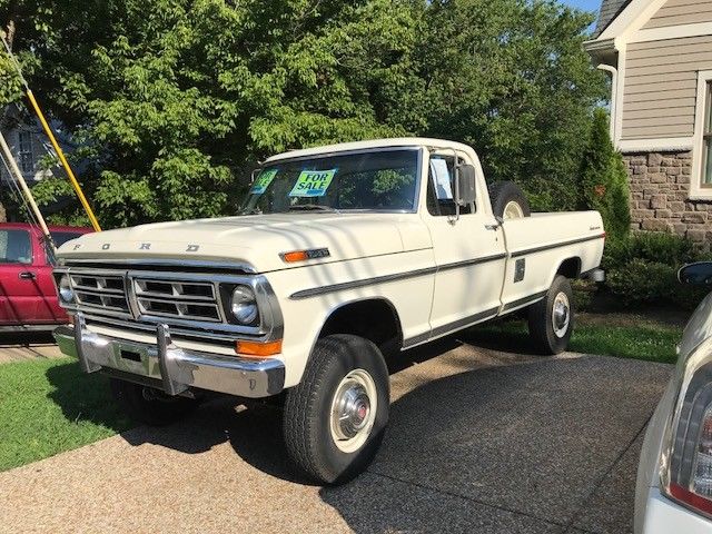 Factory F250 Hi-Boy 4x4 unmolested original drivetrain and components 1972 Ford F-250 Sport Custom