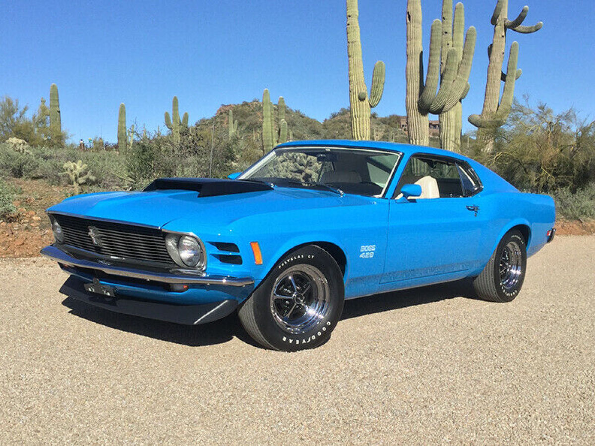 Factory invoices, Marti Report, rotisserie restoration. 1970 Ford Mustang Boss 429