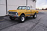 factory k20 3/4 ton 4x4 454 lifted ochre yellow bf goodrich auto frame off 1972 Chevrolet C/K Pickup 2500