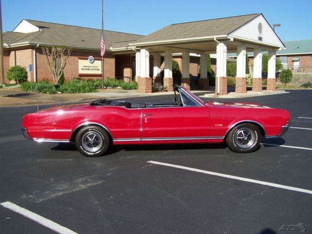 1967 Oldsmobile Cutlass 442 CONVERTIBLE 400 4BBL V8 AUTO GA CAR PROTECT O PLATE - photo 10