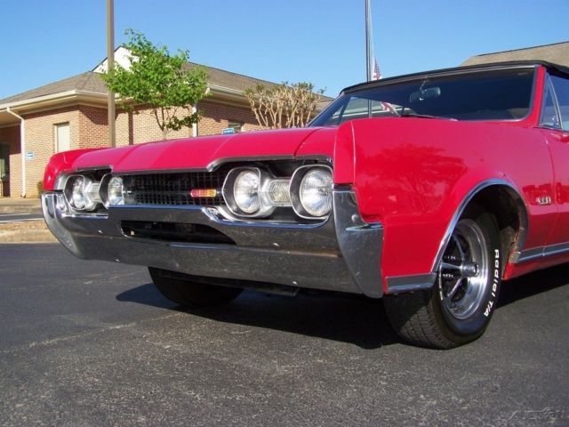 1967 Oldsmobile Cutlass 442 CONVERTIBLE 400 4BBL V8 AUTO GA CAR PROTECT O PLATE - photo 12