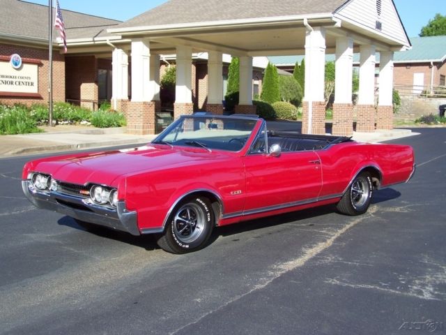 1967 Oldsmobile Cutlass 442 CONVERTIBLE 400 4BBL V8 AUTO GA CAR PROTECT O PLATE - photo 3