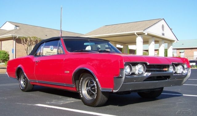1967 Oldsmobile Cutlass 442 CONVERTIBLE 400 4BBL V8 AUTO GA CAR PROTECT O PLATE - photo 5