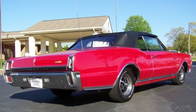 1967 Oldsmobile Cutlass 442 CONVERTIBLE 400 4BBL V8 AUTO GA CAR PROTECT O PLATE - photo 6