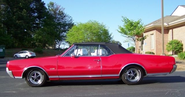 1967 Oldsmobile Cutlass 442 CONVERTIBLE 400 4BBL V8 AUTO GA CAR PROTECT O PLATE - photo 7