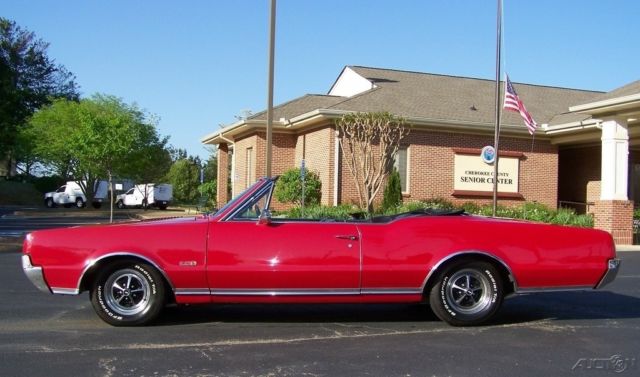 1967 Oldsmobile Cutlass 442 CONVERTIBLE 400 4BBL V8 AUTO GA CAR PROTECT O PLATE - photo 9