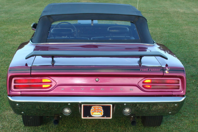 1970 Plymouth Road Runner Road Runner Convertible - photo 8