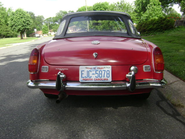 1971 MG MGB Conv - photo 8