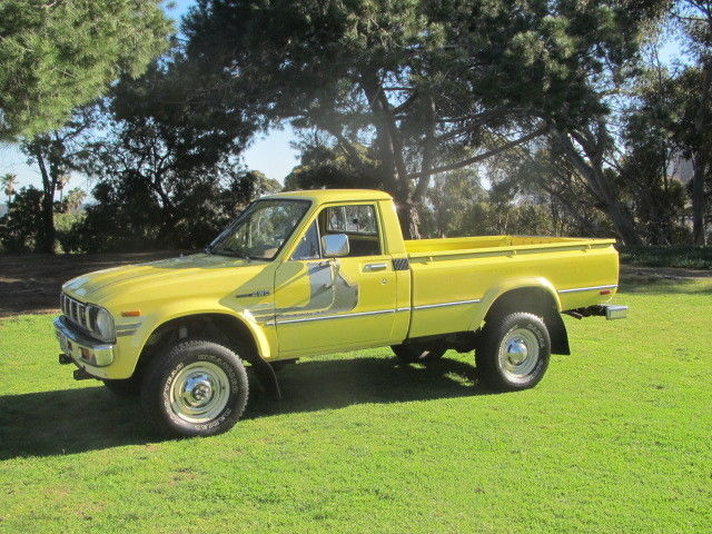 Factory stock Toyota Long Bed 4wd pickup. California rust free. Original paint. 1980 Toyota Longbed Pickup 4X4 Hilux